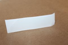 VW Beetle Left Rear Clear Bumper Foil 1C0807907A New Genuine VW part