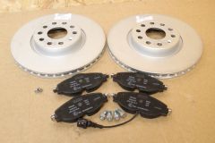 Front brake discs & pads kit VW Golf MK7 GTi / GTD Octavia Leon A3 312mm New genuine VW parts