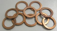 Pack of 10 sump washers (Genuine VW) Golf MK1 MK2 MK3 Polo Older Audis etc N0138492
