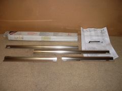 Seat Altea stainless steel sill entry trim kit 5P1071500 New genuine Seat part