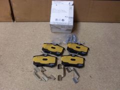 Golf Bora Beetle V5 / GTi 180 rear brake pads for vented discs JZW698451C Genuine VW