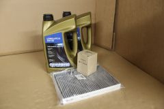 VW Transporter T5.1 & T6 (non adblu)  2010-2019 intermediate service kit with oil Genuine VW parts