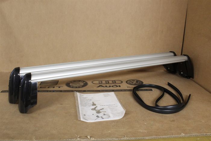 Roof bar base carrier set Audi A3 Sportback 2003 13 8P9071151 Genuine Audi