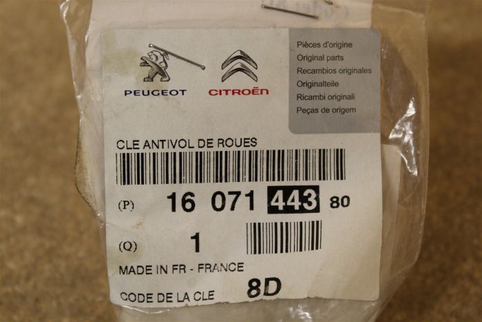 16071443807D Wheel bolt key New genuine part | Deutsche Parts