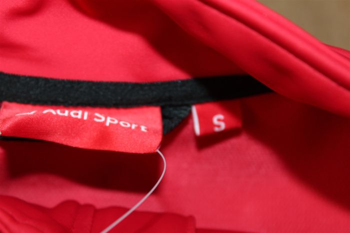 Red AUDI SPORT soft shell jacket LADIES SIZE S 3131501302 New