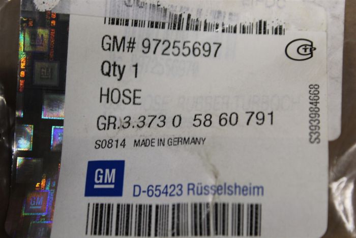97255697 Turbo Charger Oil Pipe New genuine part | Deutsche