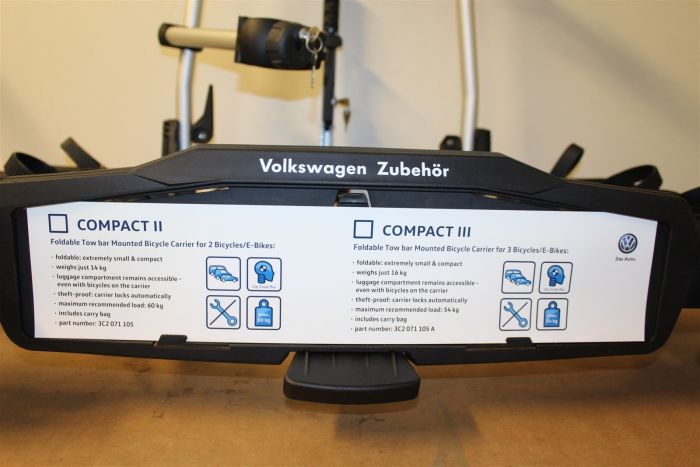 Vw compact iii bicycle carrier deals