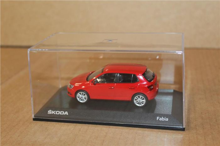Skoda Die-cast model of FABIA in 1:43 scale 6V6099300 F3K