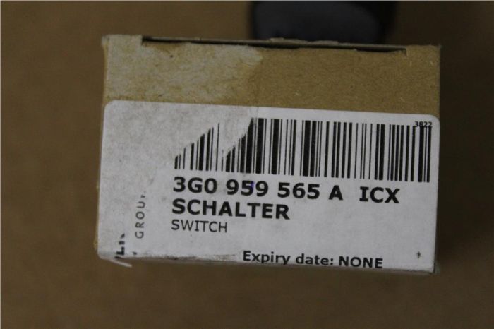 3G0959565A ICX Mirror Switch VW Passat 2015 Onwards New Genuine