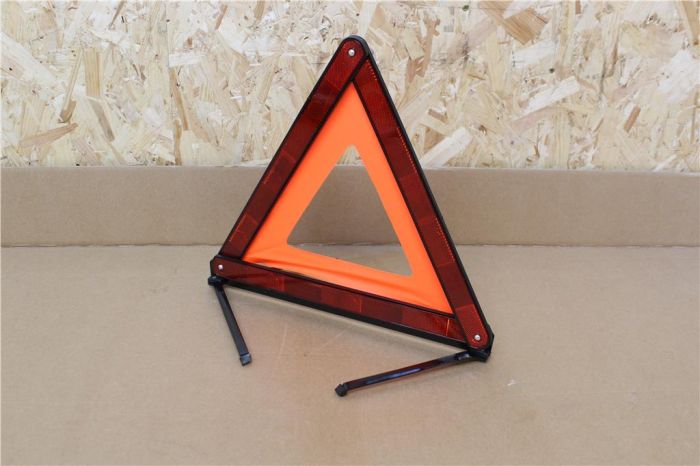 Triangle De Signalisation Pliable Volkswagen - Norme ECE-R27 - Original VW