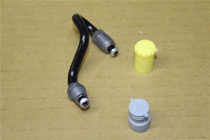 VW Audi Golf Mk5 Left Rear Brake pipe Hose to piston 1K0611763E New ...
